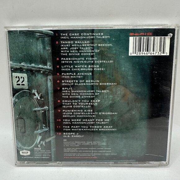 Punishing Kiss - Ute Lemper - CD Album Decca Records 2000 2894664732 - Picture 2 of 3